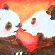 ふたりでいることのしあわせ（パンダ）